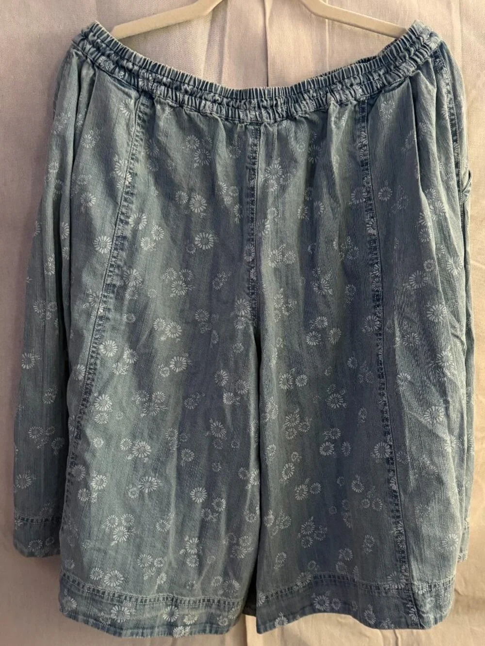 Free People We The Free Distant Lover Printed Culottes